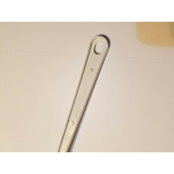 Tailor Made #2 Spaghetti Pasta Fork White 11" Nylon Fork Server Spoon Measuring - Picture 5 of 6